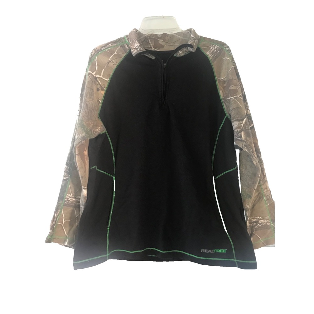 Realtree Outdoor Men's‎ Shirt Quarter Zip XL